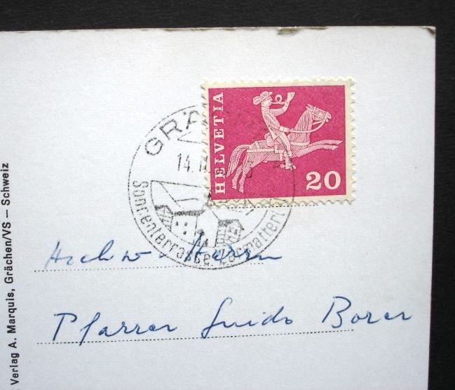 Cartes postales: GRÄCHEN – D'occasion à Jona par philajona 1