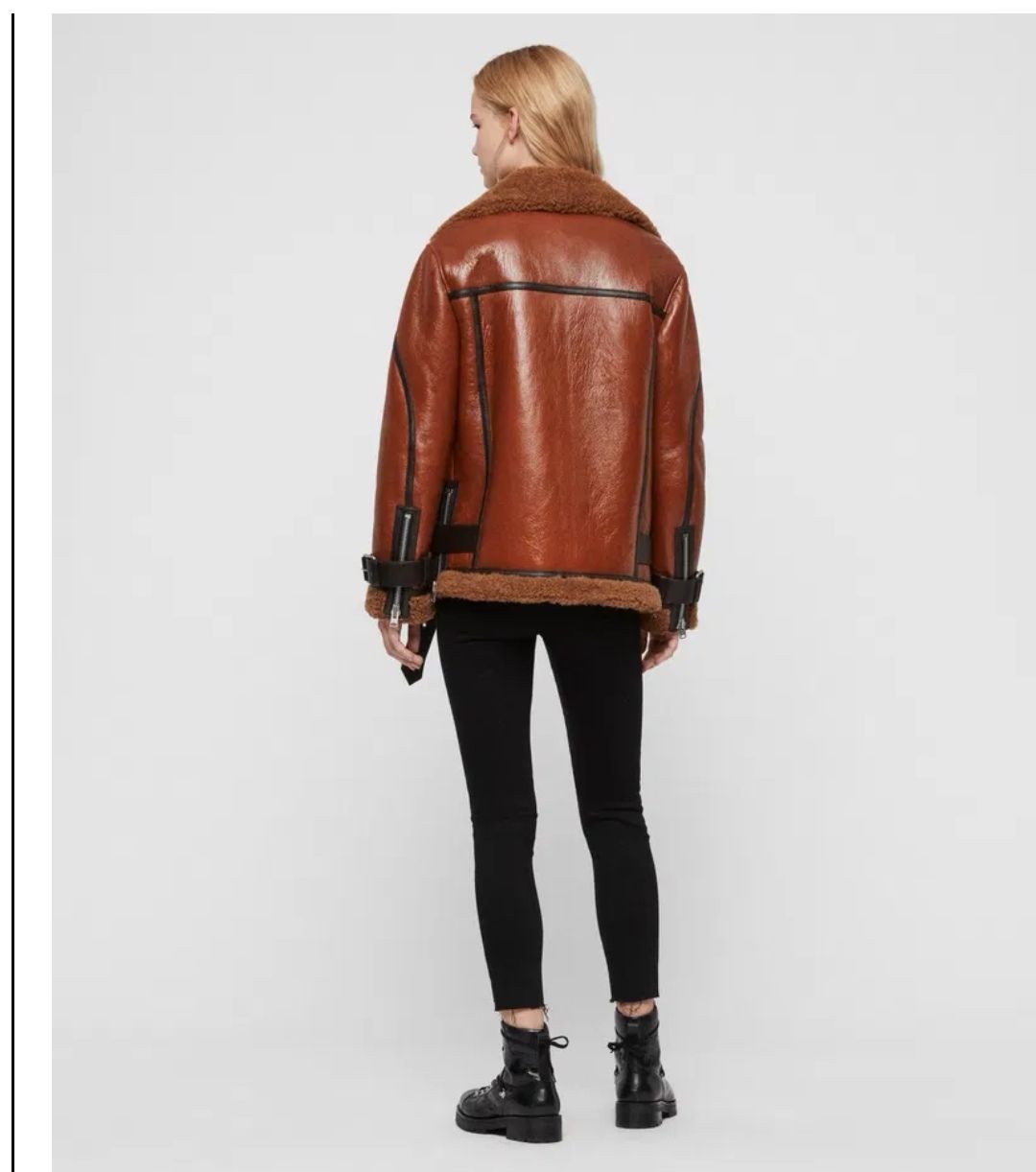 Allsaints Giacche: Lammfell Jacke Allsaints – Usato da Uerikon venduto da pink_flamingo 1