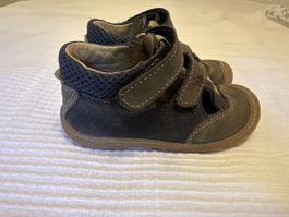Kinder Sandalen Pepino Ricosta grau blau gebrauchter Zustand