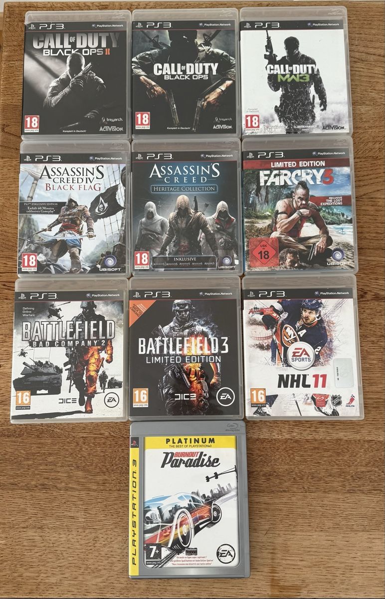 Sony Spiele: Diverse PS3 Games – Gebraucht aus Bern von leo_7xzq