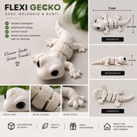 Flexi Gecko – bewegliche 3D-Figur