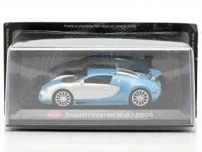 Bugatti Modellautos: Bugatti Veyron 16.4 2005-2015 hellblau met. / weiss     1:43 – Neu und originalverpackt aus Gerlafingen von espero88 6