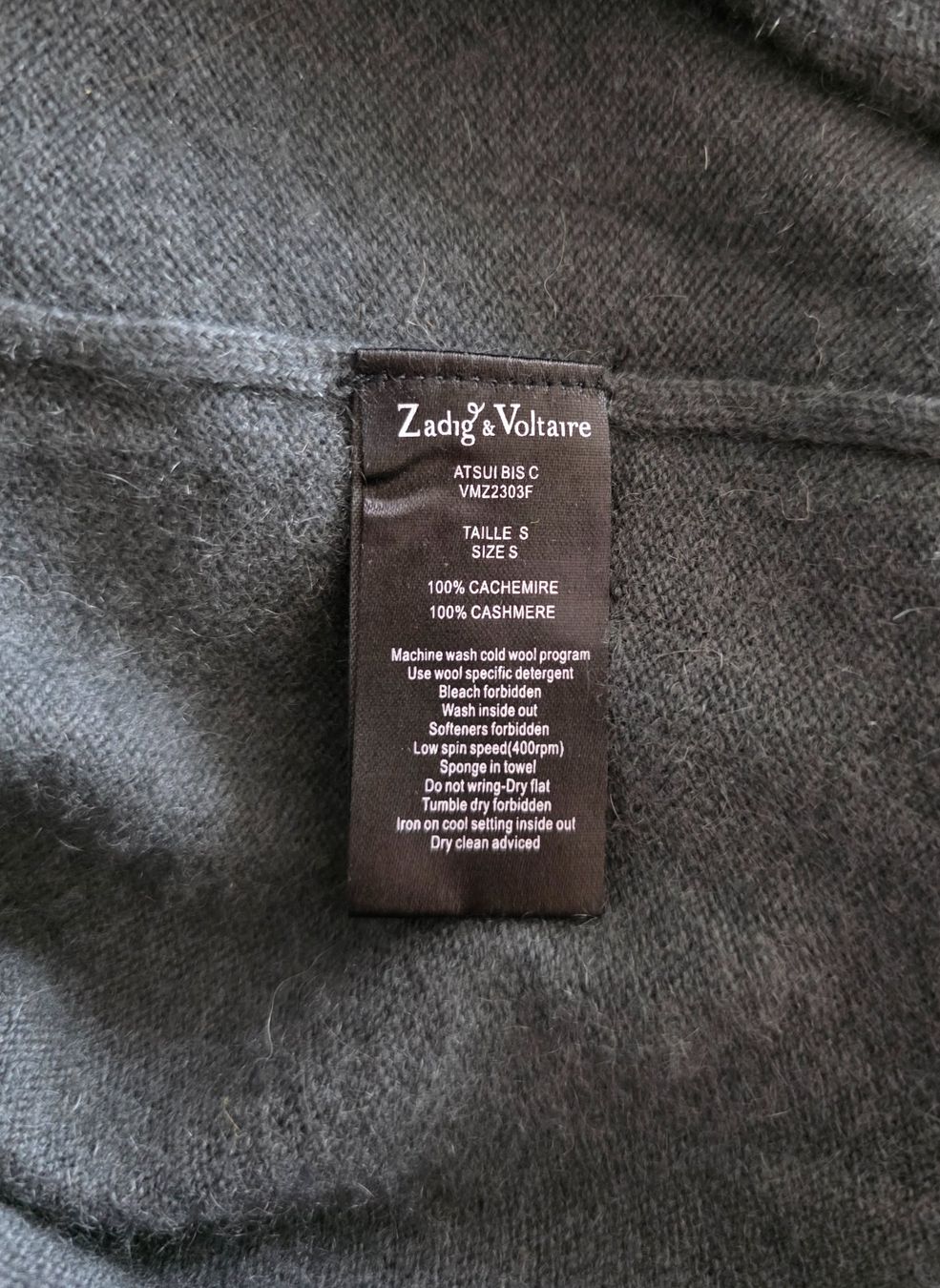 Maglioni & Felpe: Zadig & Voltaire Cashmere Pullover Strass Adler Gr. S – Usato da Münchenstein venduto da kittybox 4