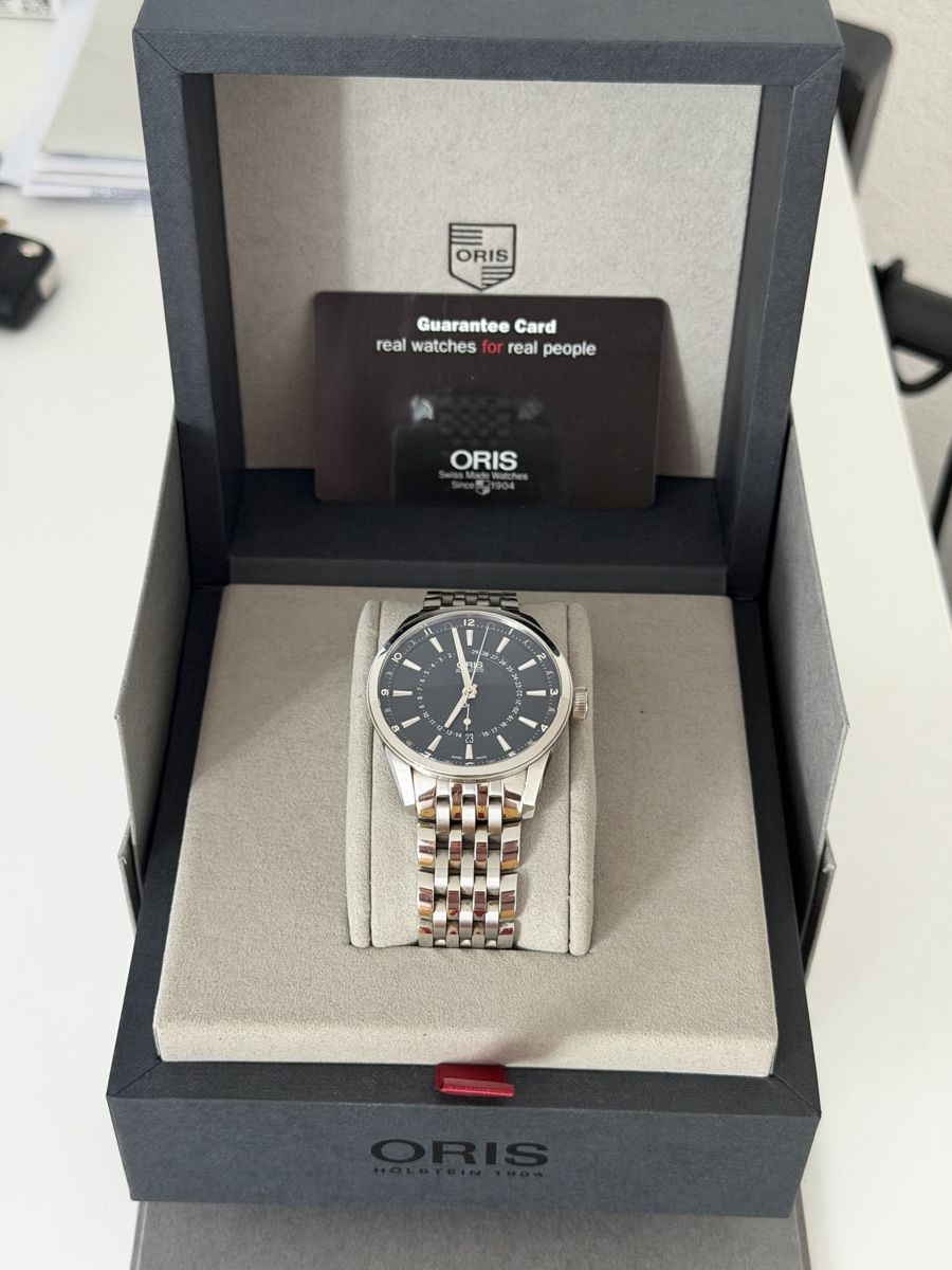 Oris Orologi: ORIS Artix Pointer Moon Stahl Swiss Made 42mm – Nuovo (secondo la descrizione) da Gossau SG venduto da Makijali 2