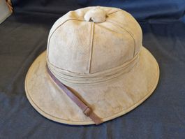Original RIK Tropenhelm Pit Helmet mit Kinriemen