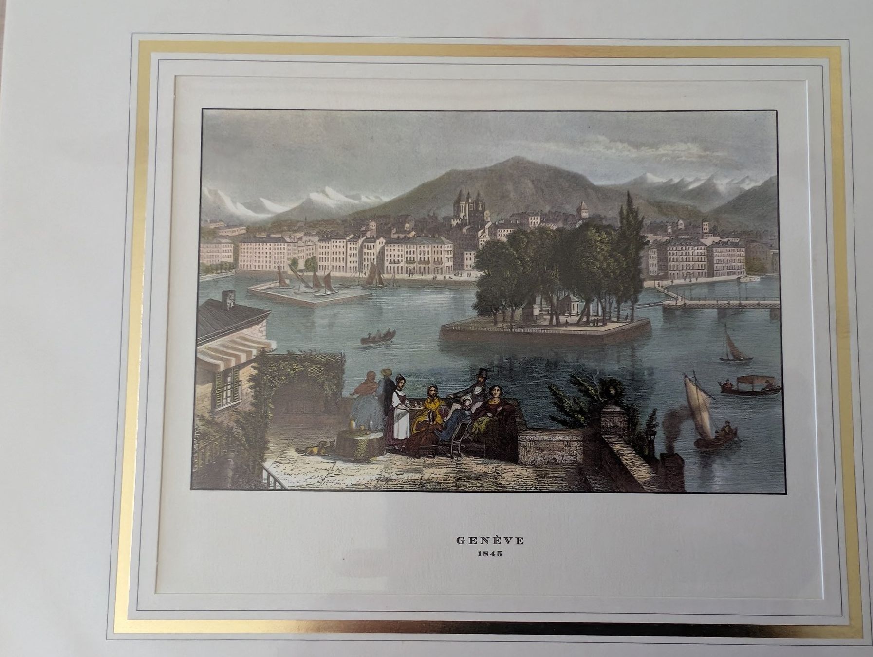Posters & Illustrations: 6 Kunstdrucke Genf, Schloss Chillon, Sion, Vevey – Neuf avec emballage d'origine à Aeugst am Albis par Andyw 1