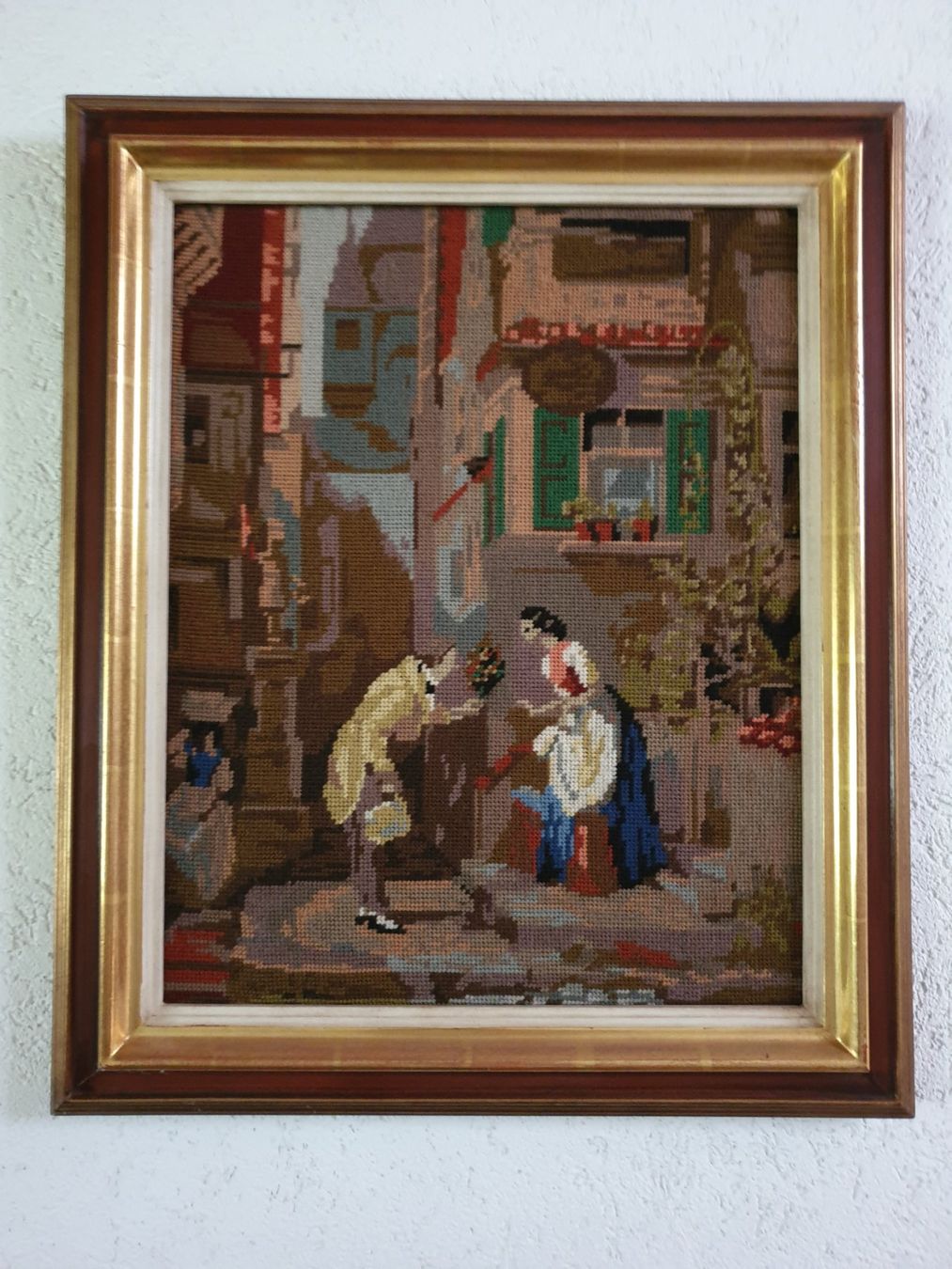 Posters & Illustrations: Paar Gobelin-Bilder Spitzweg – D'occasion à Tuggen par Mviola2 1