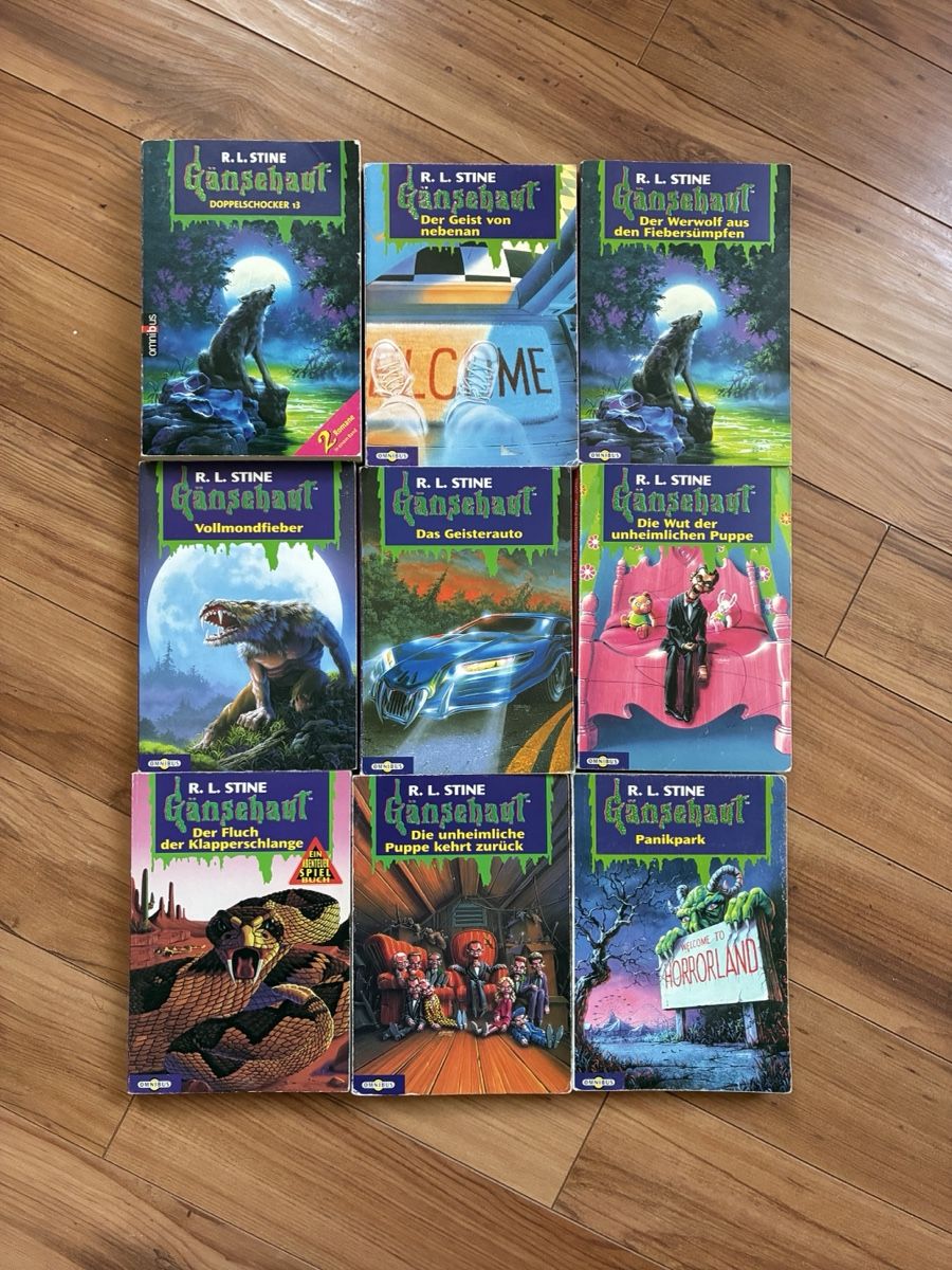 Bücher: R. L. Stine Gänsehaut Buch Set – Gebraucht aus Winterberg ZH von Badu95