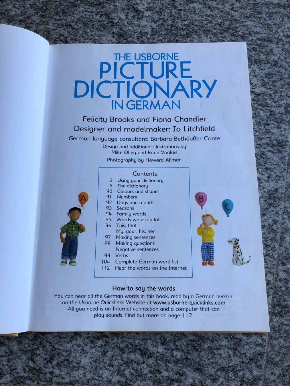 Libri: The Usborne Picture Dictionary in German – Nuovo (secondo la descrizione) da Bern venduto da jan_rvq8 1