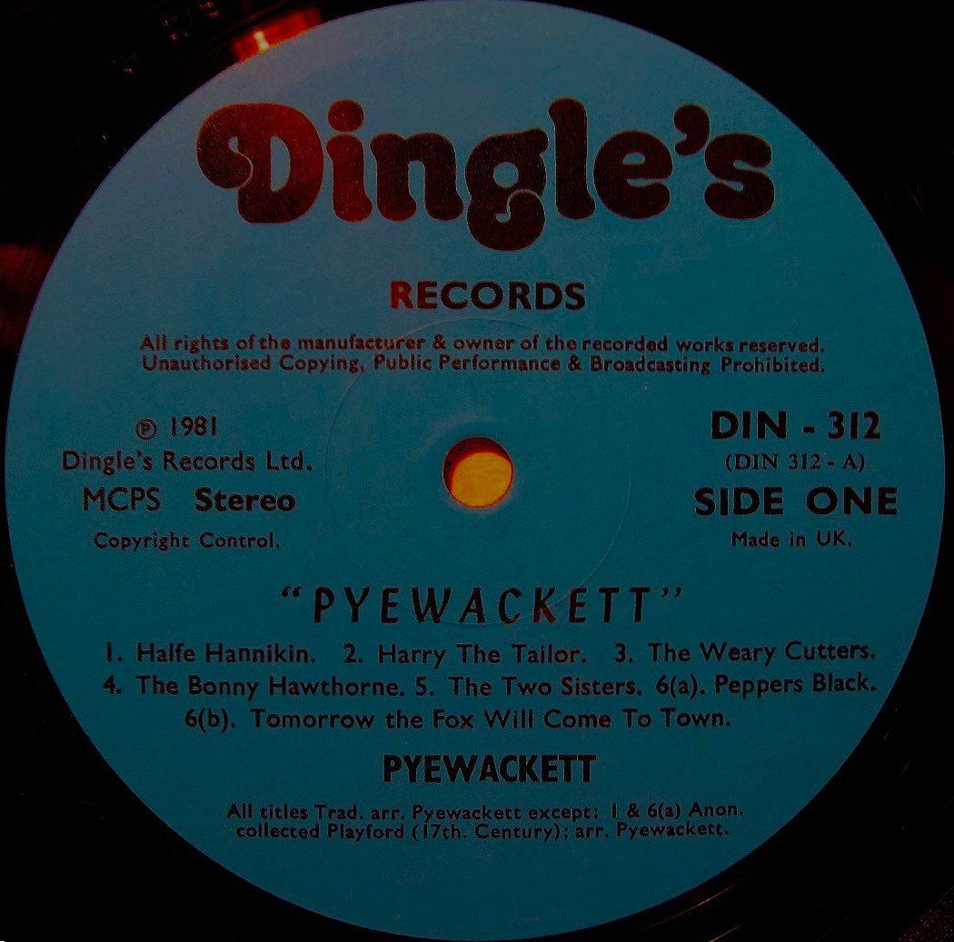 Dischi in vinile: PYEWACKETT "Pyewackett" RARE CELTIC FOLK LP IN VG+ – Usato da Monthey venduto da Pingmub 3
