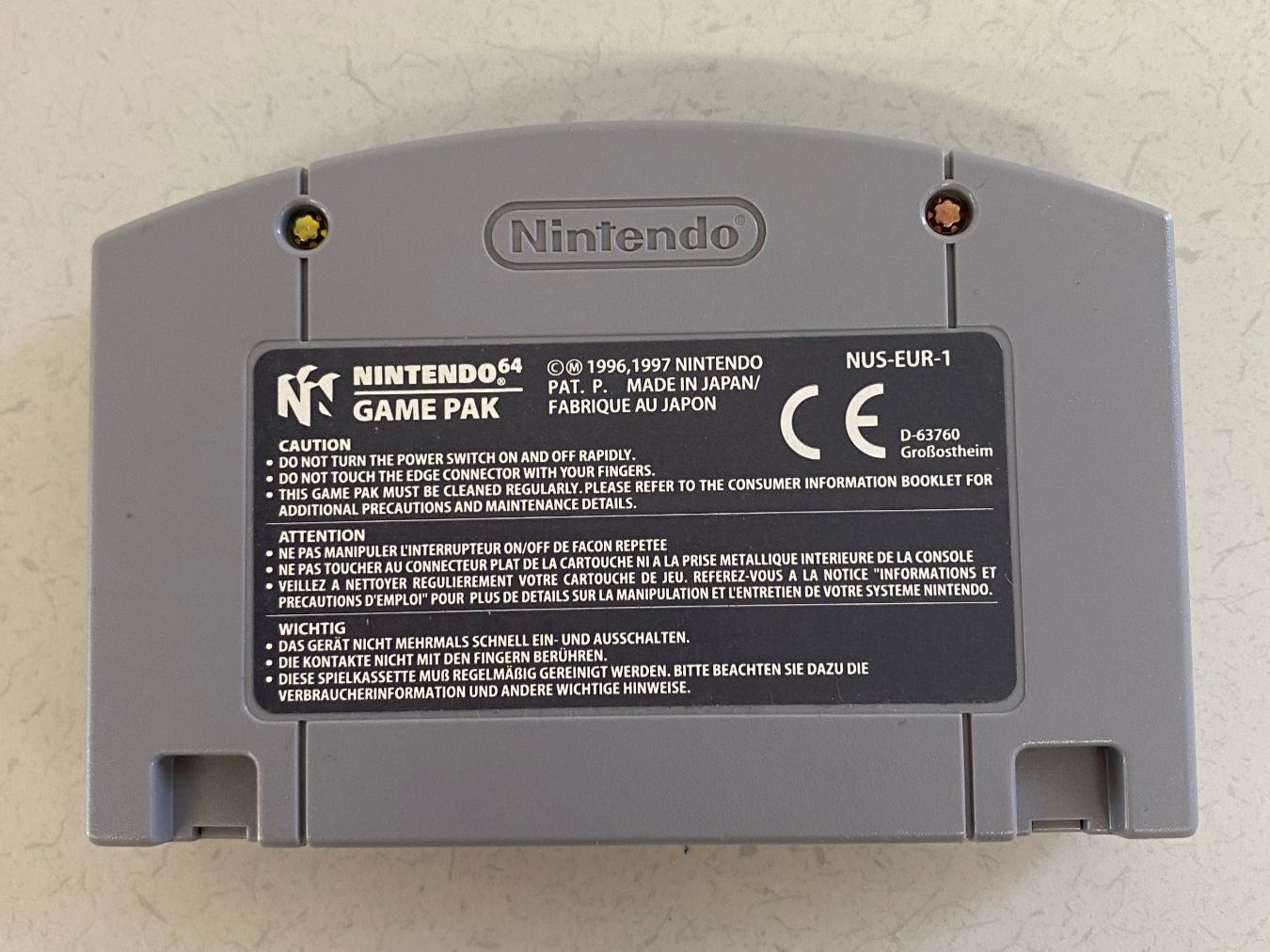 Nintendo Giochi: Dark Rift, Nintendo 64  Spiel – Usato da Niederhelfenschwil venduto da Chleeblatt1938 1
