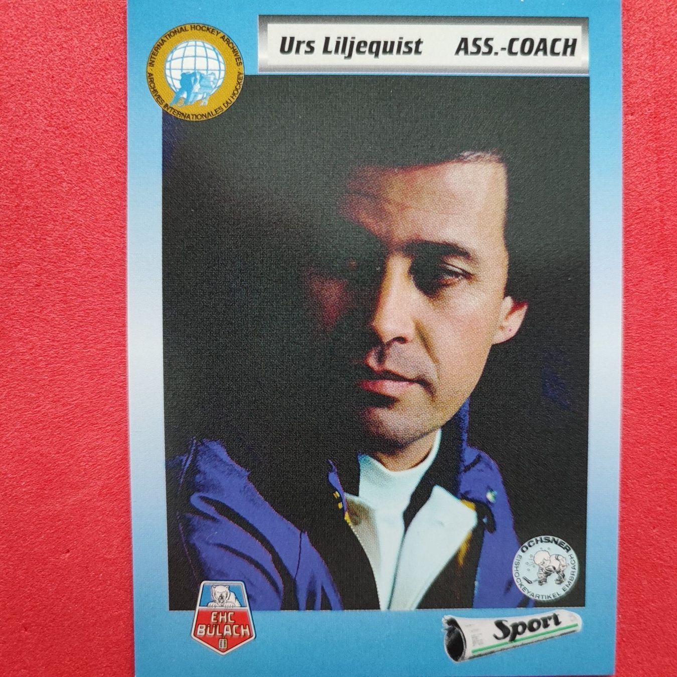 Carte collezionabili: Urs Liljequist - EHC BÜLACH - 1993/94 – Usato da Dübendorf venduto da kb86_MOVIE