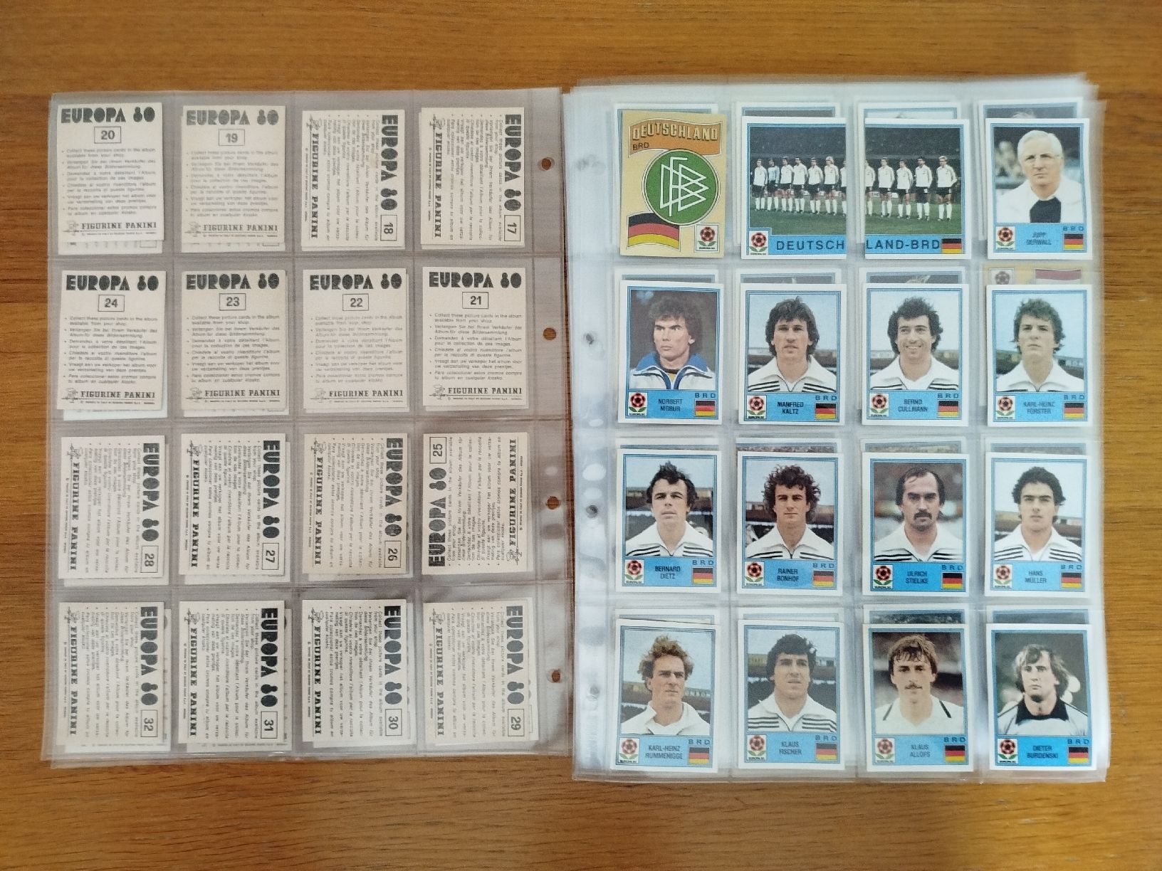 Panini Sammelbilder & Trading cards: Panini EM80 kompl.loses Sticker Set -1 – Gebraucht aus Wettingen von mirna04 2