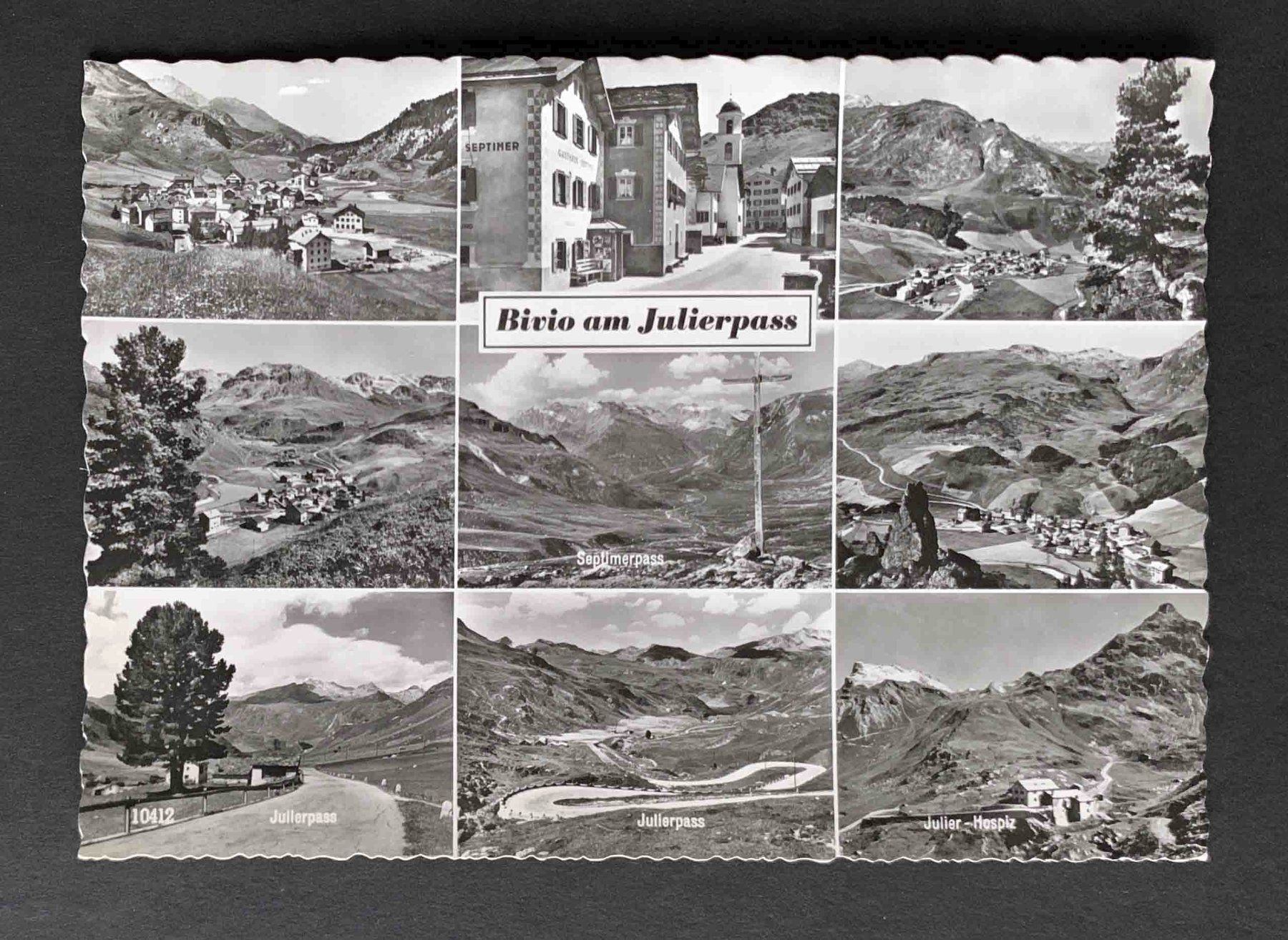 Cartoline postali: AK Bivio am Julierpass – Usato da Goldau venduto da artelier1