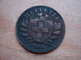 (W5) 2 Rappen 1904