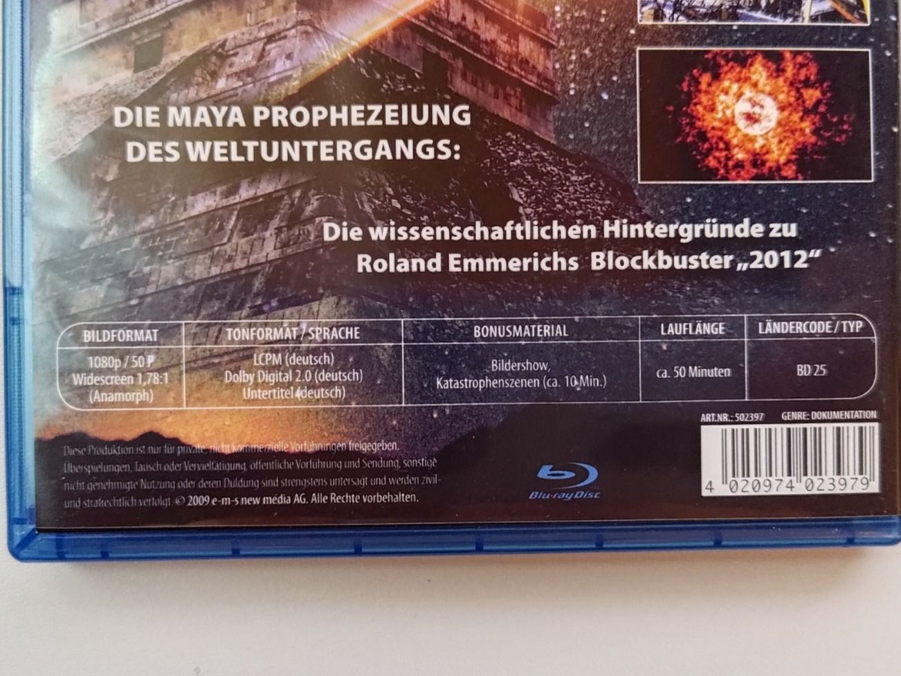 Alle DVDs: 2012 Das ende der Menschheit – Gebraucht aus Liestal von Kratzilla 3