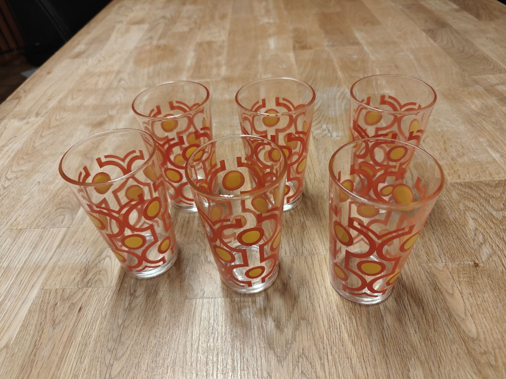 Verres: 6 Softdrinkgläser, Vintage – D'occasion à Riggisberg par Chilen