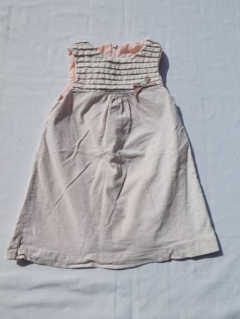 Festliches Kleidchen, feiner Cord, Gr. 86