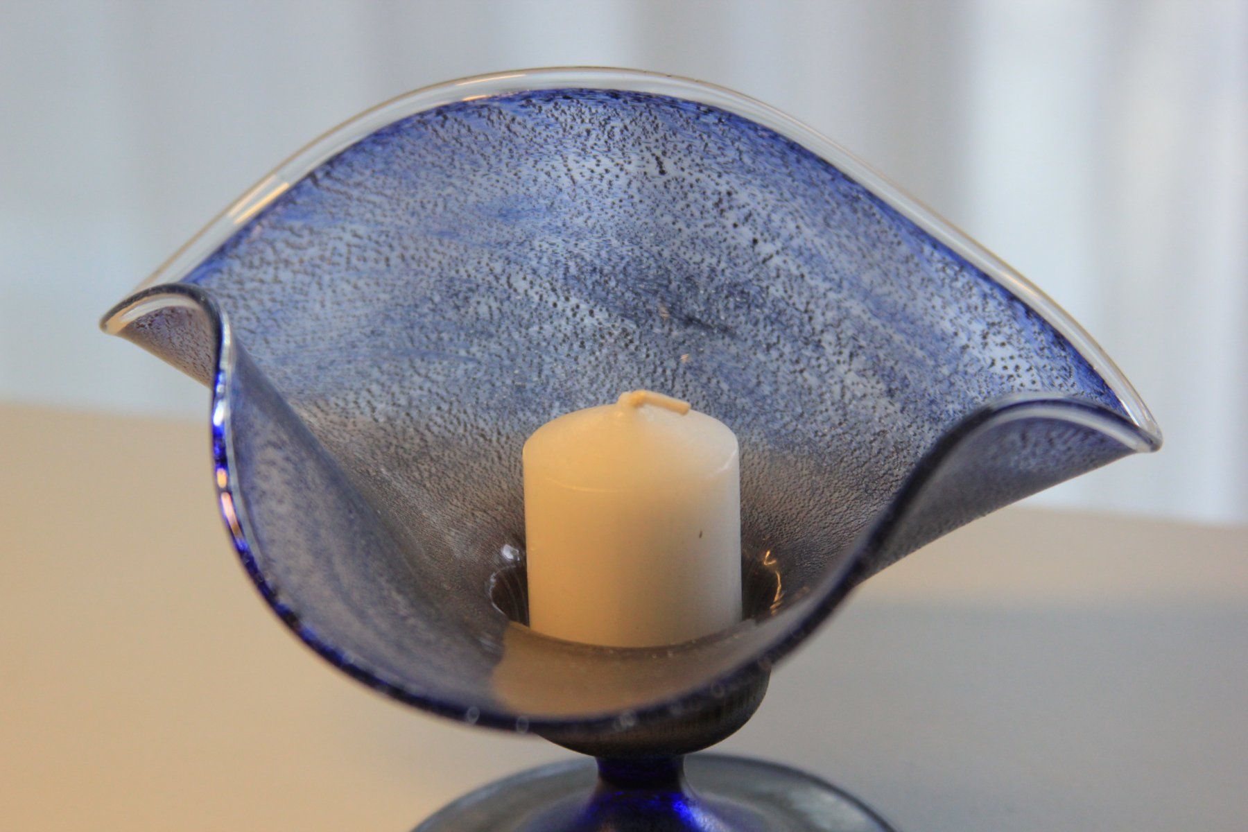 Kerzenständer: Kerzenständer Glas Mundgeblasen – Gebraucht aus Ebikon von Punkt04