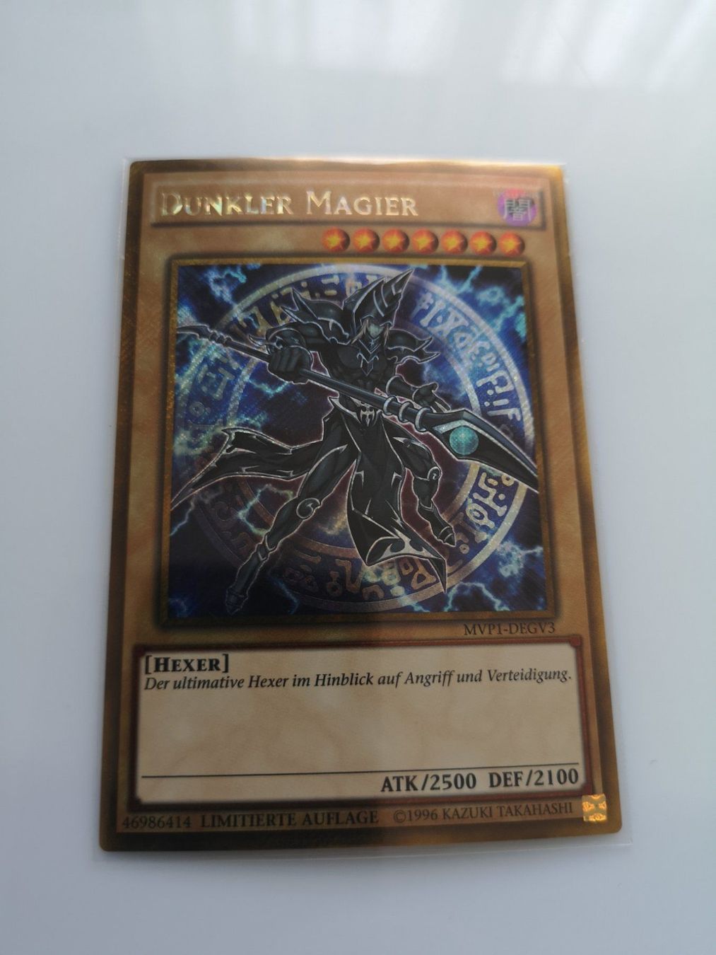 Yugioh Carte collezionabili: Dunkler Magier Gold-SR Mint Limitiert – Nuovo e nell'imballaggio originale da Boswil venduto da ShoppingCenterCity 2