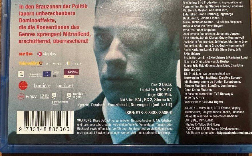 Alle DVDs: Occupied - Staffel 1+2 - Blu-ray -Thriller! – Gebraucht aus Beringen von Mantafisch1 4