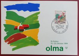 Postkarte Olma 1993