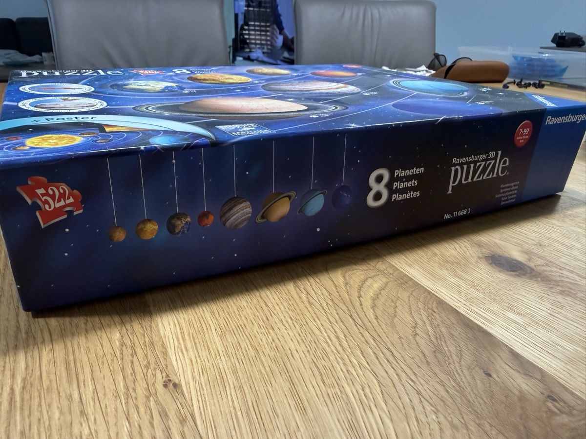 Ravensburger Puzzles: Ravensburger 3D Puzzle Sonnensystem 522 Teile – Gebraucht aus Wallisellen von FabianB 2