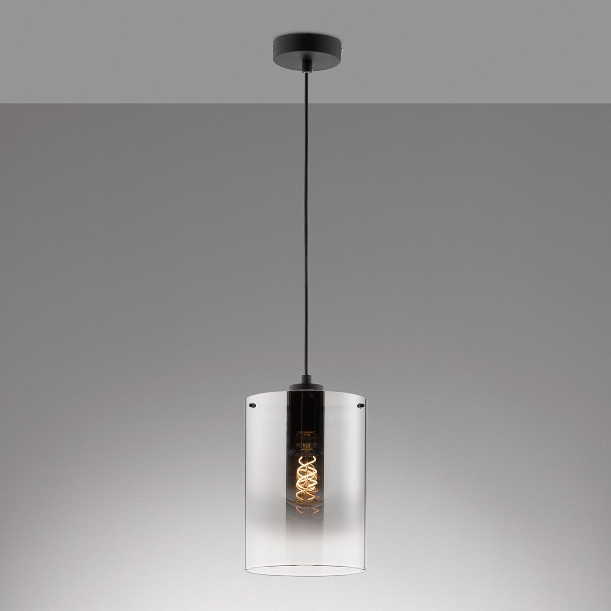 Lampadari & plafoniere: Pendelleuchte, Rauchfarbig, 18 cm Ø – Nuovo (secondo la descrizione) da Kreuzlingen venduto da Smart-Light