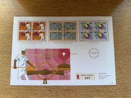 Luxusbrief FDC Sondermarken ll Bern 10.9.1985 