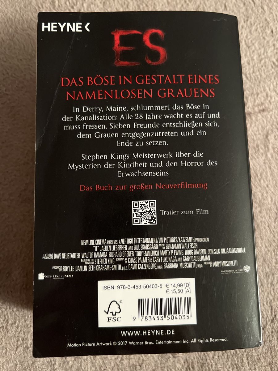Tous les DVDs: ES - Stephen King Buch – Neuf (Voir description) à Oberengstringen par Rogi9698 1