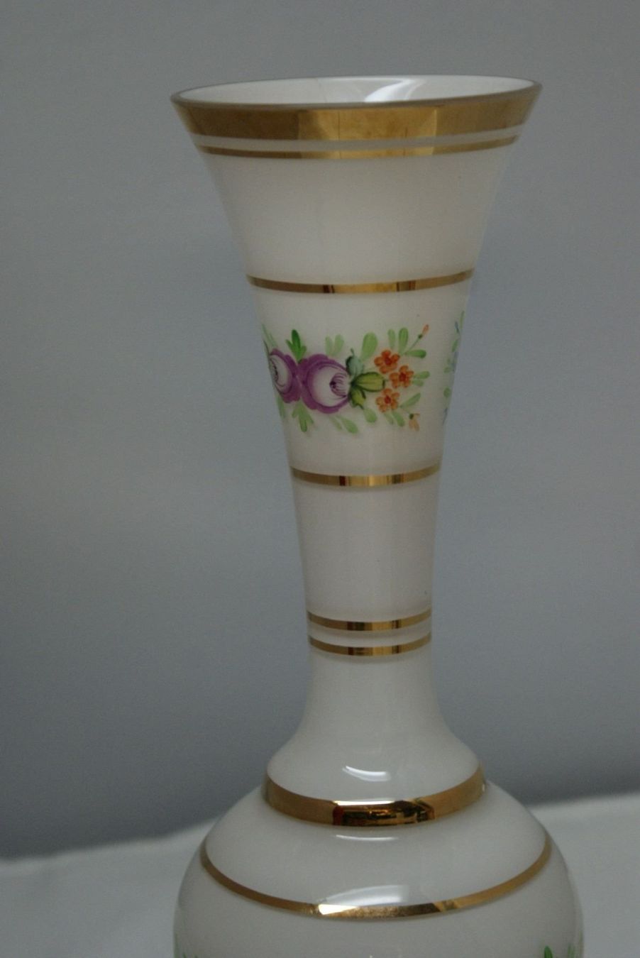 Vasi & Recipienti: (P2)Wunderschöne Glasvase mit Malerei 30cm hoch – Usato da Buchs AG venduto da RaresgegenBares 2