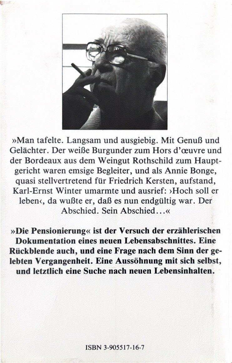 Libri: Oberer Walter, Die Pensionierunge - ein Bericht – Nuovo (secondo la descrizione) da Sarnen venduto da Livres 1