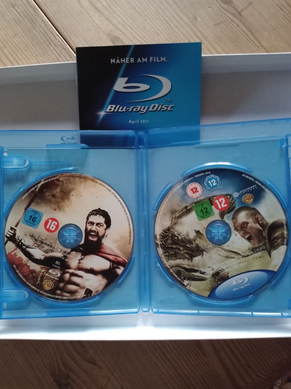 Tutti i DVDs: Blu-ray Kampf der Titanen / 300 (2 Discs) – Usato da Tann venduto da Veebee6 2