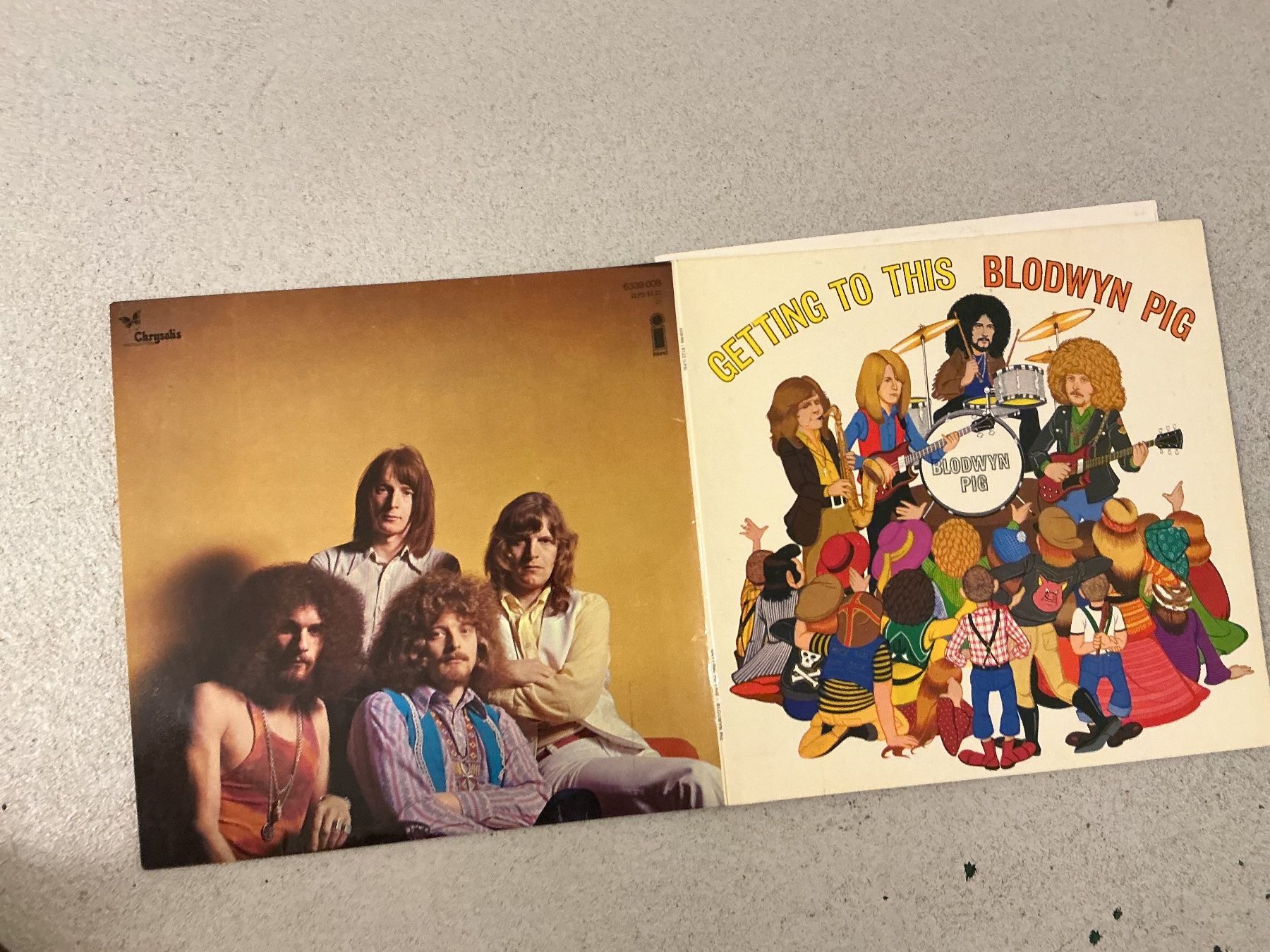 Dischi in vinile: Blodwyn Pig LP - Getting To This – Usato da Winterthur venduto da Tumko-Vinyl