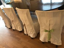 Überzieher für Esszimmerstuhl 6 Stk. für 150.00