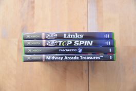 Links + Top Spin + Fantastic4 + Midway Arcade (CIB)