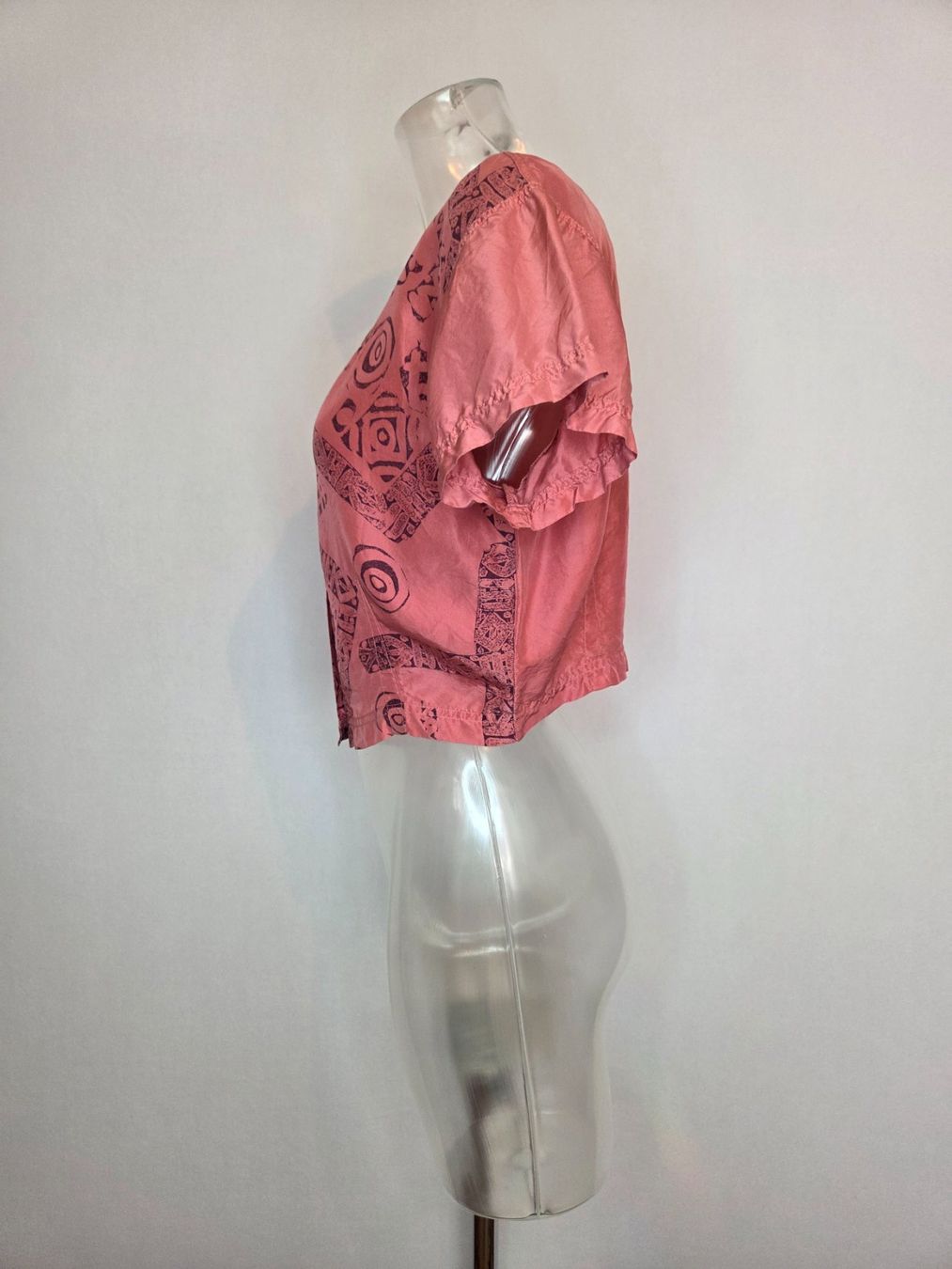Nile Tops: 90er Nile Seiden-Set rosa M/L – Gebraucht aus Bern von -Aniko- 1