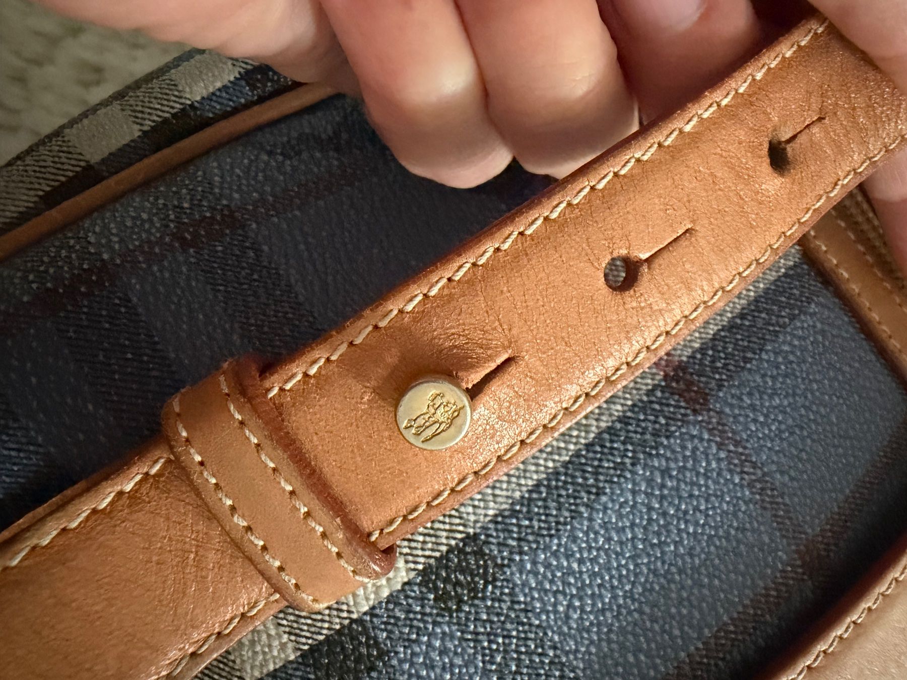 Burberry Rucksäcke: Vintage Burberry backpack – Gebraucht aus Schaffhausen von Nadiuna 6