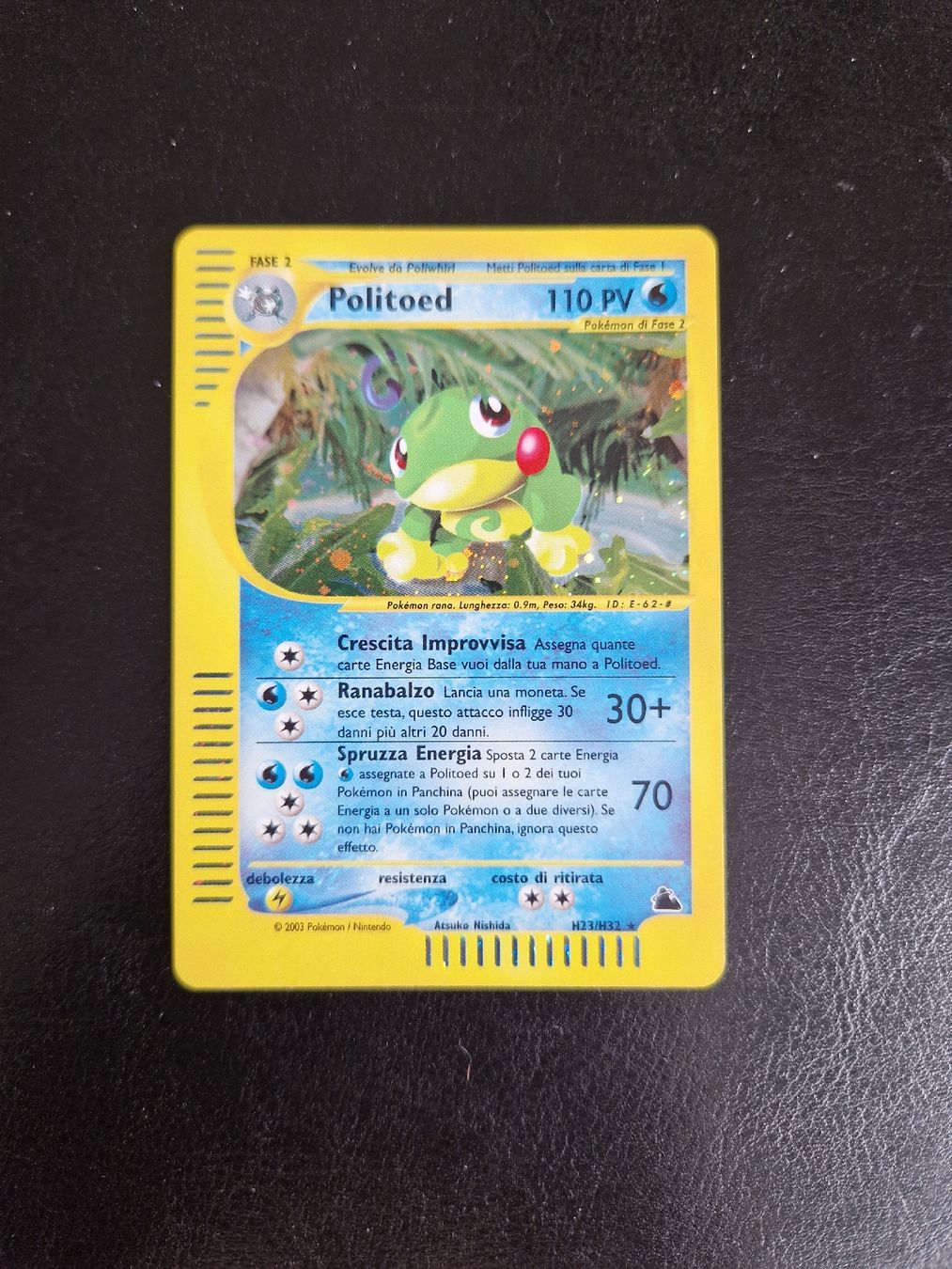 Pokémon Sammelbilder & Trading cards: Politoed Skyridge  – Neu (gemäss Beschreibung) aus Giubiasco von MrGru1992