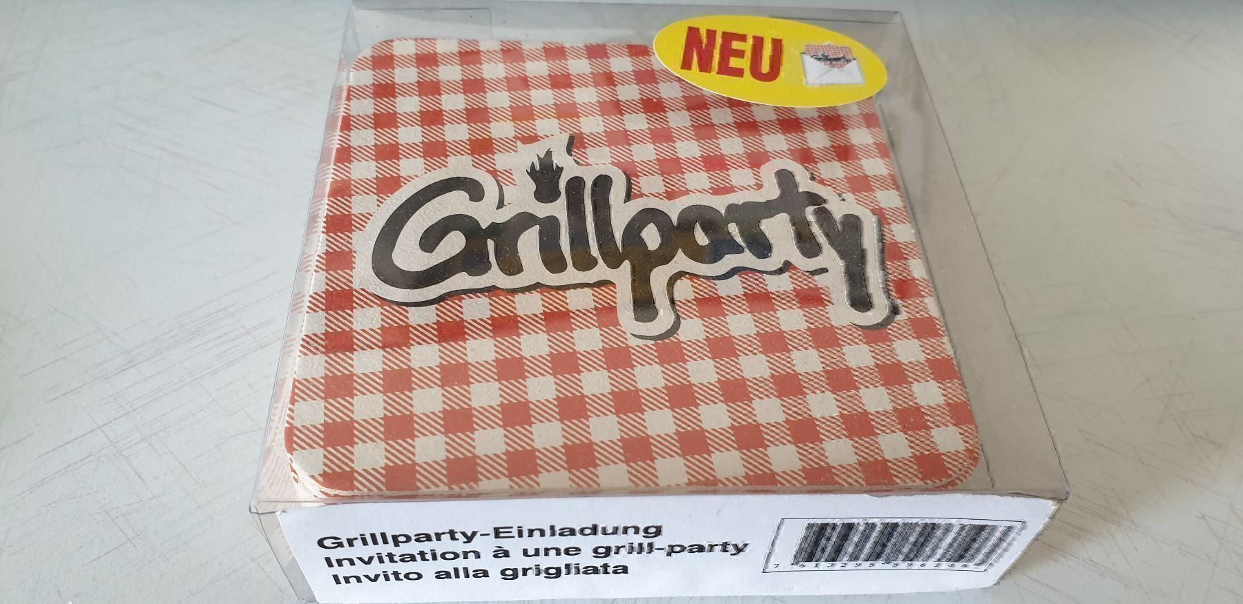 Alle Dekorationen: Grillparty Einladung – Neu (gemäss Beschreibung) aus Felben-Wellhausen von Brummbaer90