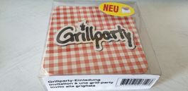 Grillparty Einladung