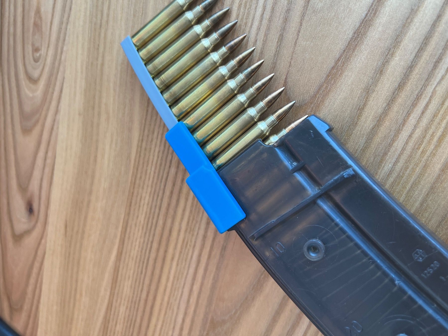 Schweizer Armee Tutti gli attrezzi: Magazin Ladehilfe Stgw 90 Blau – Nuovo e nell'imballaggio originale da Fruthwilen venduto da speex 1