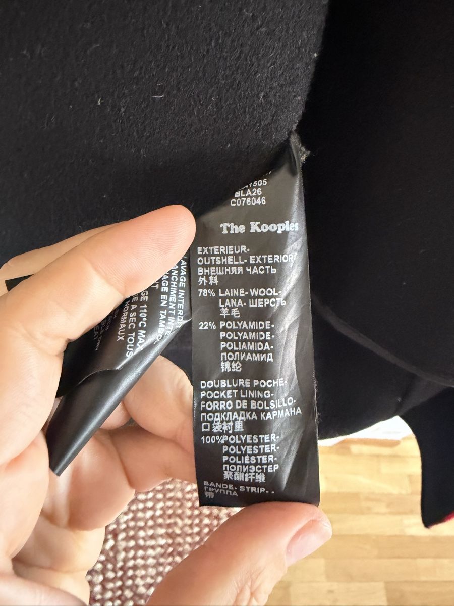 Kooples Cappotti: Veste Kooples – Usato da Versoix venduto da wen_75xm 4