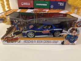 Street Fighter Chun-Li & 1993 Mazda RX-7 Figur 54