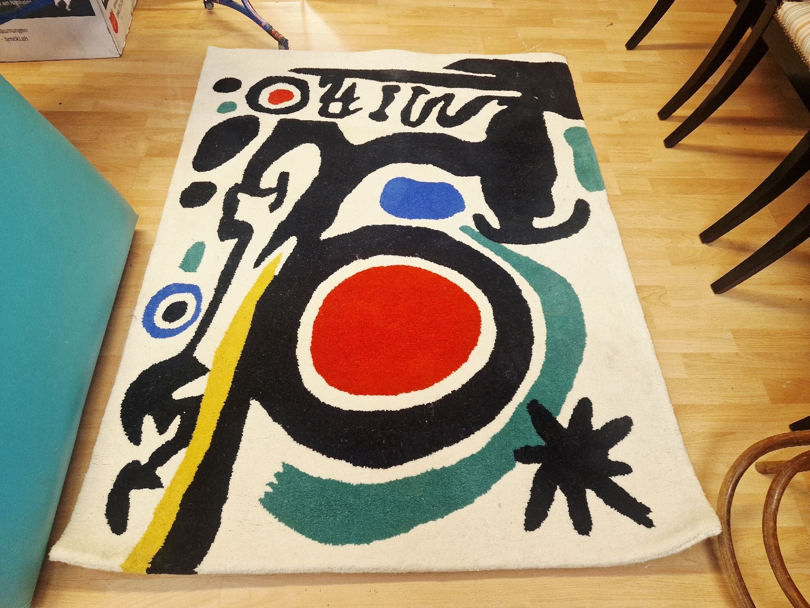 Teppiche: Teppich Miro Design modern bunte Farben gebraucht – Gebraucht aus BERN von Intarsia 2