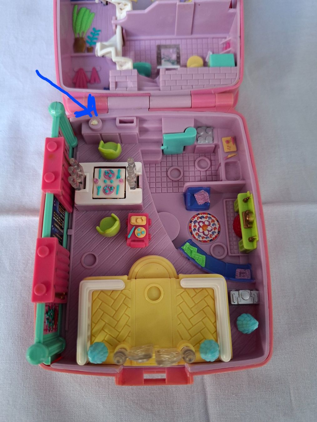 Polly Pocket Carillon: Polly Pocket 1994 Star Bright Dinner Party – Usato da Möhlin venduto da teddybaer8 3