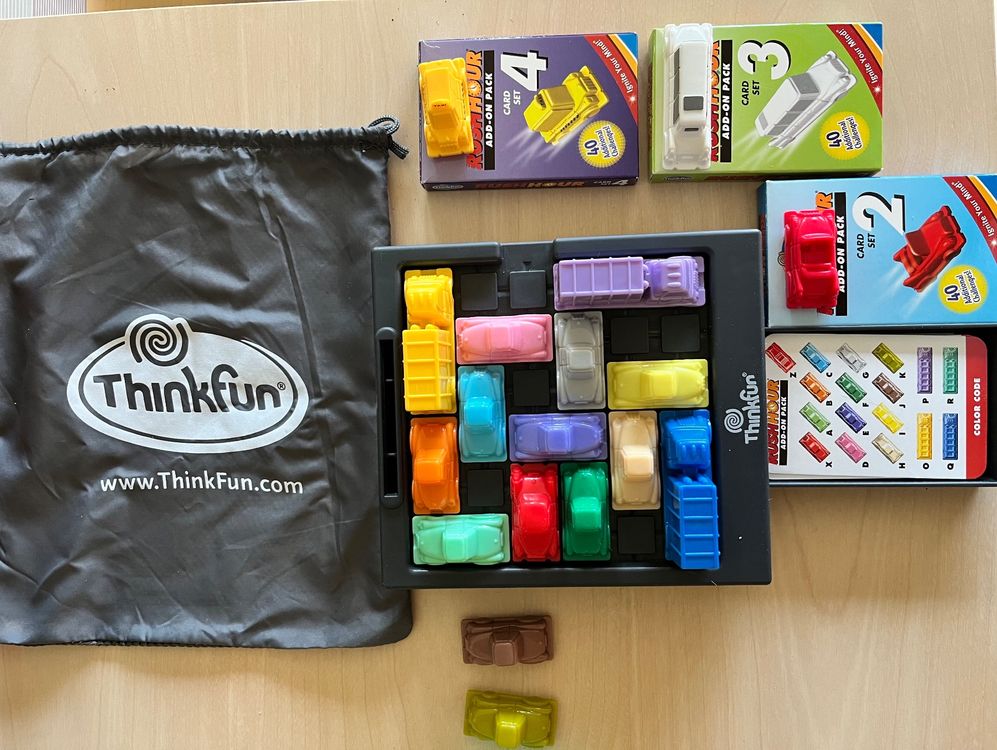 ThinkFun Rush Hour 76369 – Gioco Di Logica Da Viaggio Con 30 Sfide - 4