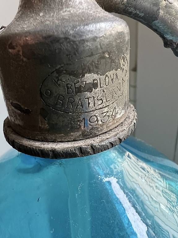 Flaschen: alte Siphonflasche 1934 – Gebraucht aus Bern von zanie 1