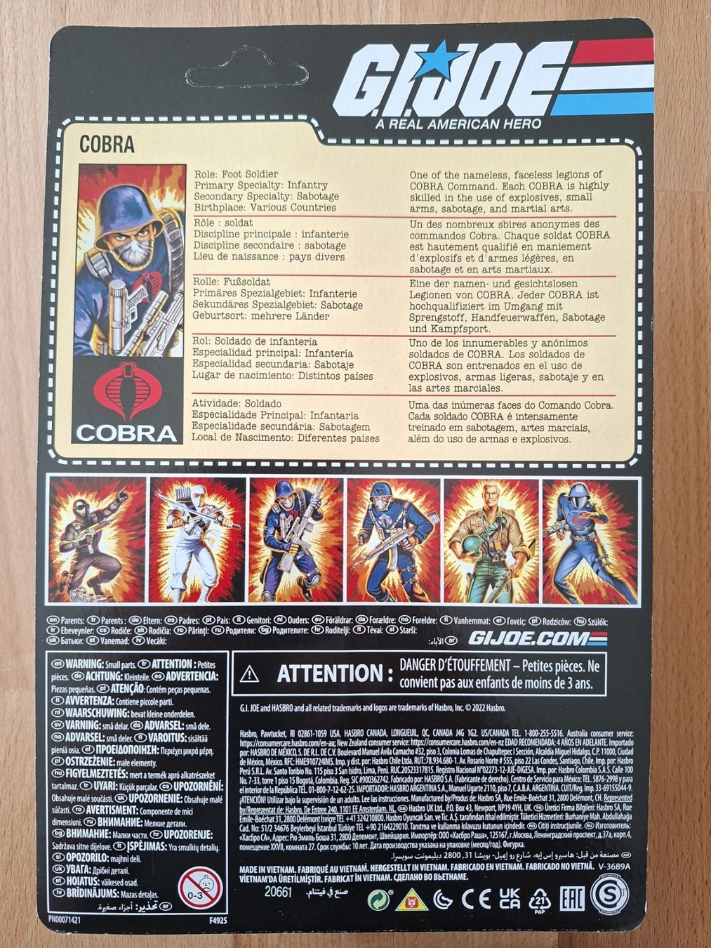 Hasbro Giocattoli: G.I. Joe "Cobra" Hasbro Pulse Exclusive (O-Ring) – Nuovo (secondo la descrizione) da Iragna venduto da vicdeolive_0 1