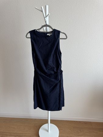 Tommy Hilfiger Leinenkleid navy – Grösse S